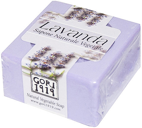 Мило "Лаванда" - Gori 1919 Lavender Natural Vegetable Soap — фото N1