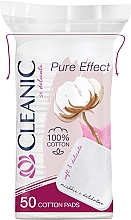 Парфумерія, косметика Диски ватні косметичні "Pure Effect" , 50 шт. - Cleanic Face Care Cotton Pads