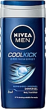 Парфумерія, косметика УЦІНКА Гель для душу 3 в 1 - NIVEA MEN Cool Kick Shower Gel *