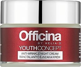 Духи, Парфюмерия, косметика Крем для лица против морщин, ночной - Helia-D Officina Youth Concept Anti-Wrinkle Night Cream