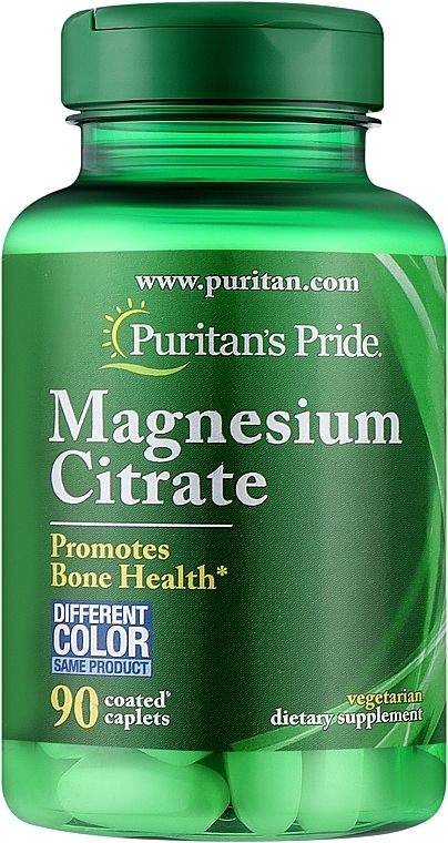 Дієтична добавка "Магній цитрат" - Puritan's Pride Magnesium Citrate — фото N1
