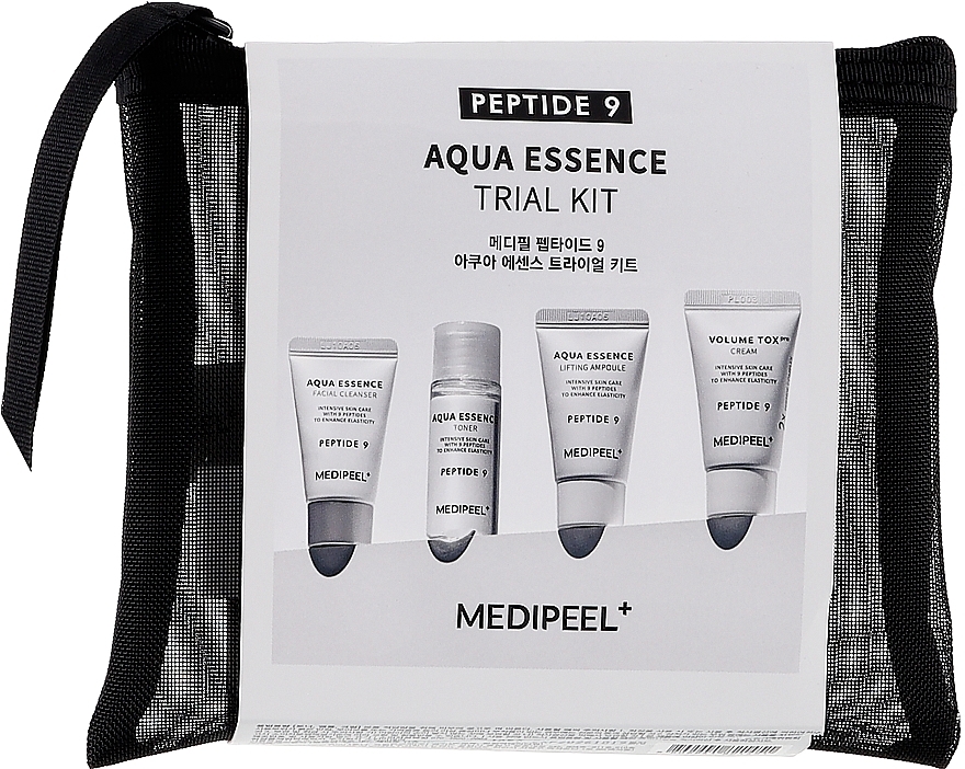 Набор, 5 продуктов - MEDIPEEL Peptide 9 Aqua Essence Trial Kit