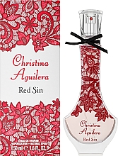 Christina Aguilera Red Sin - Парфюмированная вода — фото N2