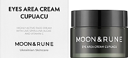 Крем для зони навколо очей - Moon&Rune Cupuacu Eye Area Cream — фото N3