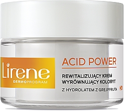 Відновлювальний крем для обличчя з бурштиновою кислотою - Lirene Acid Power — фото N3