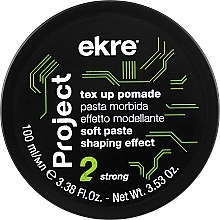 Паста для волос - Ekre Project Strong Tex Up Pomade — фото N1