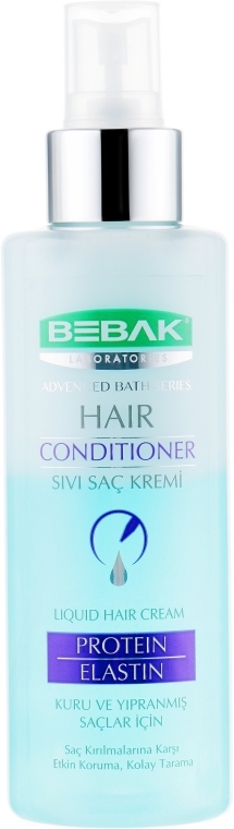 Двухфазный кондиционер-спрей для волос "Протеин и эластан" - Bebak Laboratories Protein&Elastin Oil