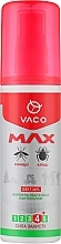 Спрей від комарів, кліщів та мошок Deet 30%, з пантенолом - Vaco Max — фото N1