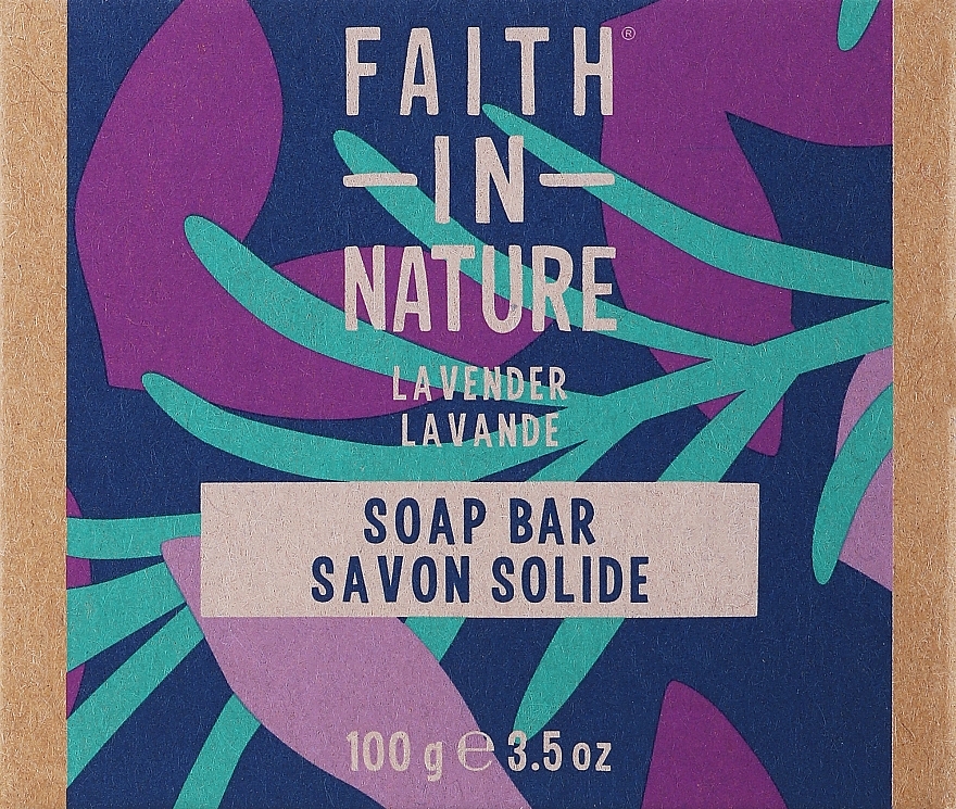Мыло для рук с лавандой - Faith In Nature Lavender Soap — фото N1