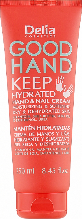 Крем для рук і нігтів "Зволожувальний" - Delia Cosmetics Good Hand Keep Hydrated Hand And Nail Cream