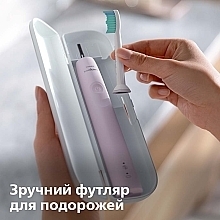 Електрична звукова зубна щітка HX3673/11, рожева - Philips Sonicare 3100 HX3673/11 — фото N13