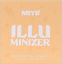УЦЕНКА Пудра-хайлайтер для лица и тела - Miyo Illuminizer Highlighting Powder * — фото N2