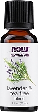 Эфирное масло лаванды и чайного дерева - Now Foods Essential Oils 100% Pure Lavender, Tea Tree — фото N1