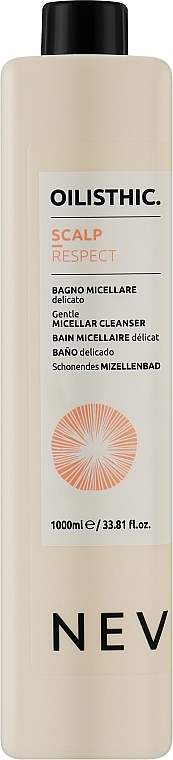 Мицеллярный шампунь для очищения кожи головы и волос - Nevitaly Gentle Micellar Cleanser