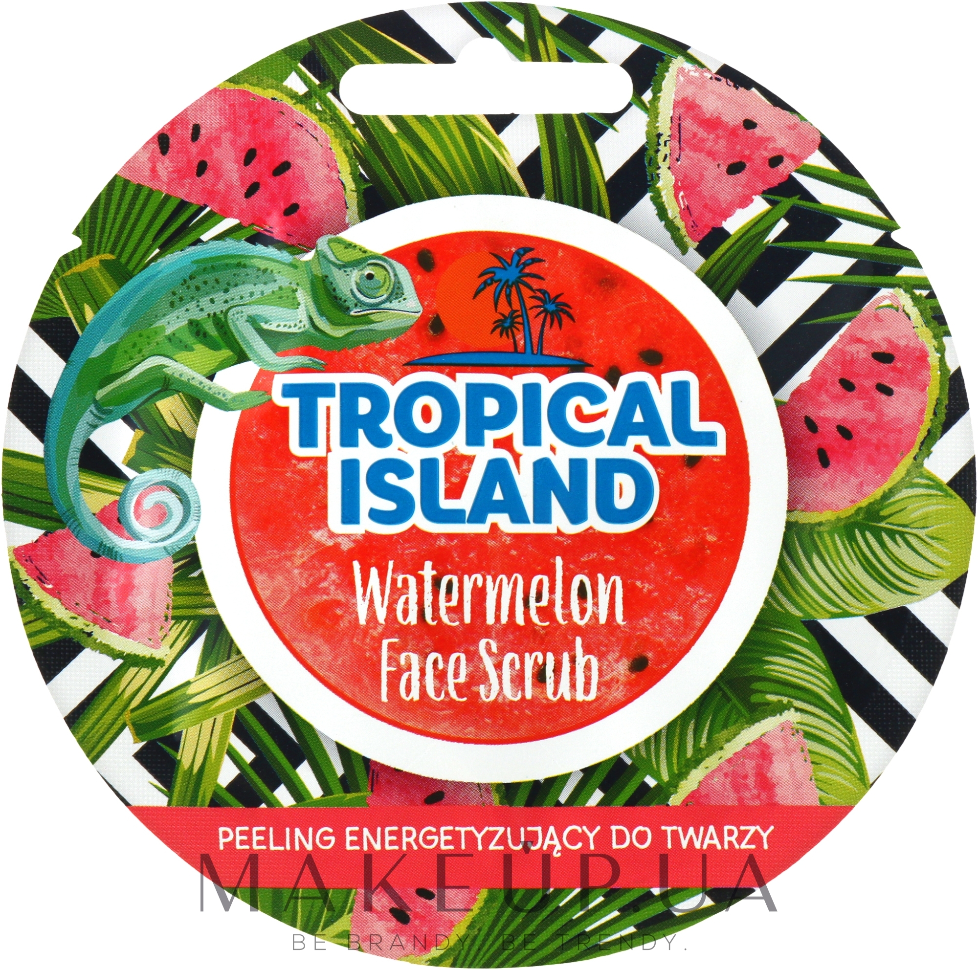 Скраб для лица "Арбуз" - Marion Tropical Island Watermelon Face Scrub — фото 8g