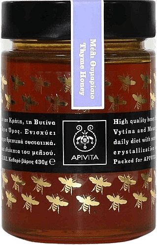 Мед із чебрецем - Apivita Thyme Honey — фото N1