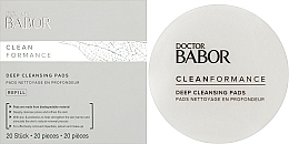 Диски для очищения кожи - Babor Doctor Babor Clean Formance Deep Cleansing Pads Refill (сменный блок) — фото N2