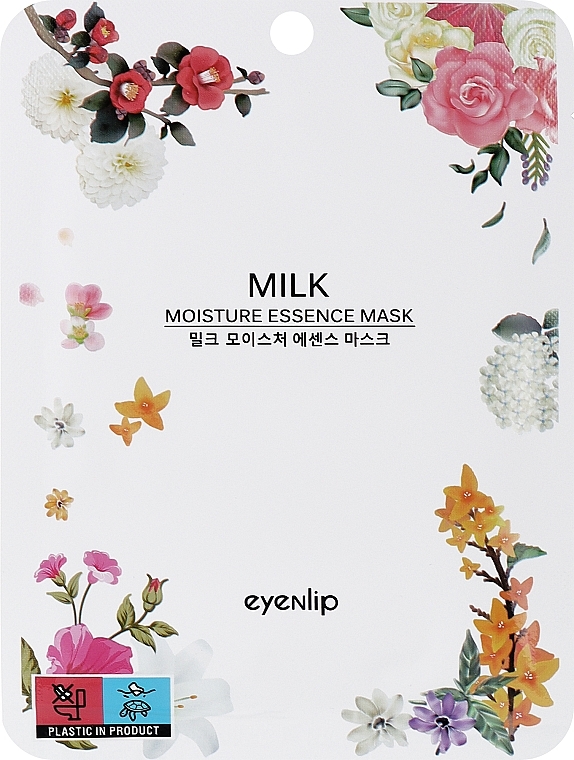 Зволожувальна молочна маска з есенцією - Eyenlip Moisture Essence Mask Milk — фото N2