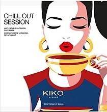 Парфумерія, косметика Гідрогелева маска для обличчя - Kiko Milano Chill Out Session Hydrogel Mask