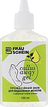 Щелочной пилинг для педикюра с эфирным маслом мяты - Frau Schein Callus Away Gel — фото N1