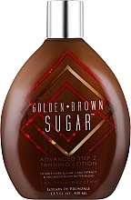 Крем для засмаги в солярії з бронзантами та коричневим цукром - Tan Incorporated Golden Brown Sugar Advanced Step 2 Bronzer — фото N1