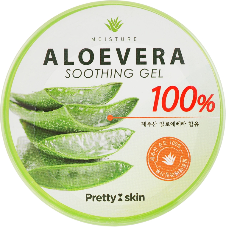 Заспокійливий гель з алое вера 100% - Pretty Skin Aloe Vera Soothing Gel