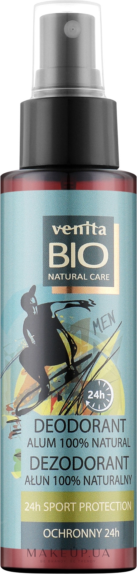 Дезодорант для чоловіків - Venita Bio Natural Care Men 24h Sport Protection Deo — фото 100ml