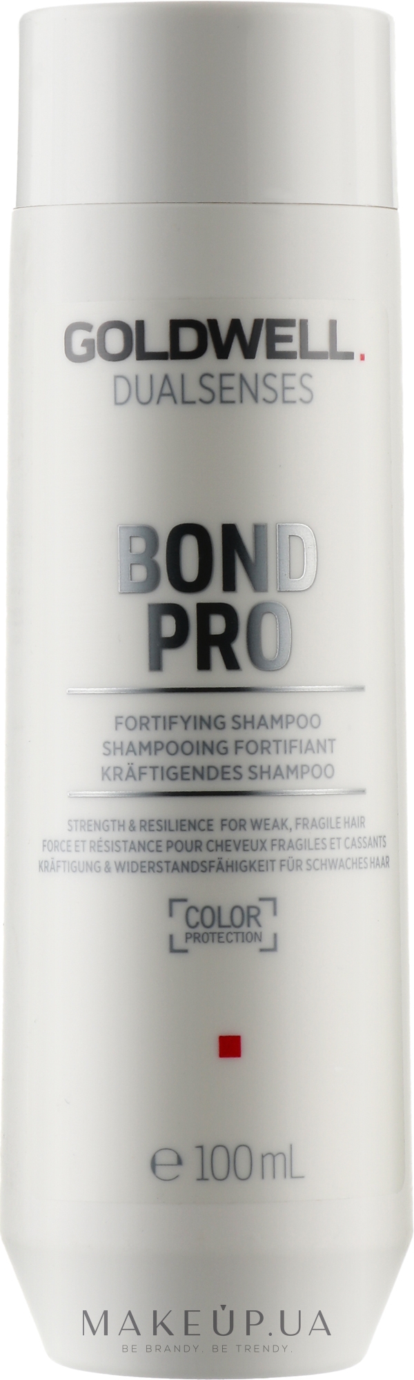 Укрепляющий шампунь для тонких и ломких волос - Goldwell DualSenses Bond Pro Fortifying Shampoo — фото 100ml