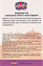Олія бабасу для волосся - Ronney Babassu Oil Energizing Effect Hair Therapy — фото N3