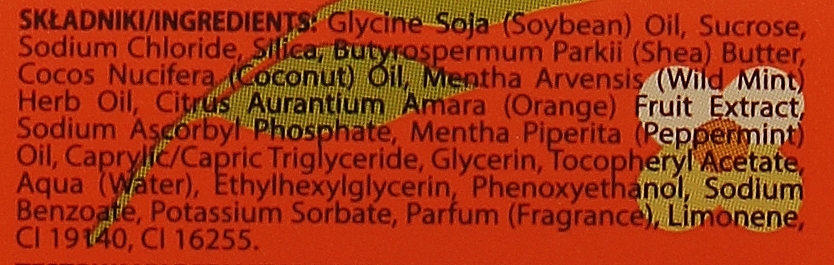 Восстанавливающий сахарный пилинг для тела "Апельсин и Мята" - Farmona Tutti Frutti Orange And Mint Body Peeling — фото N2