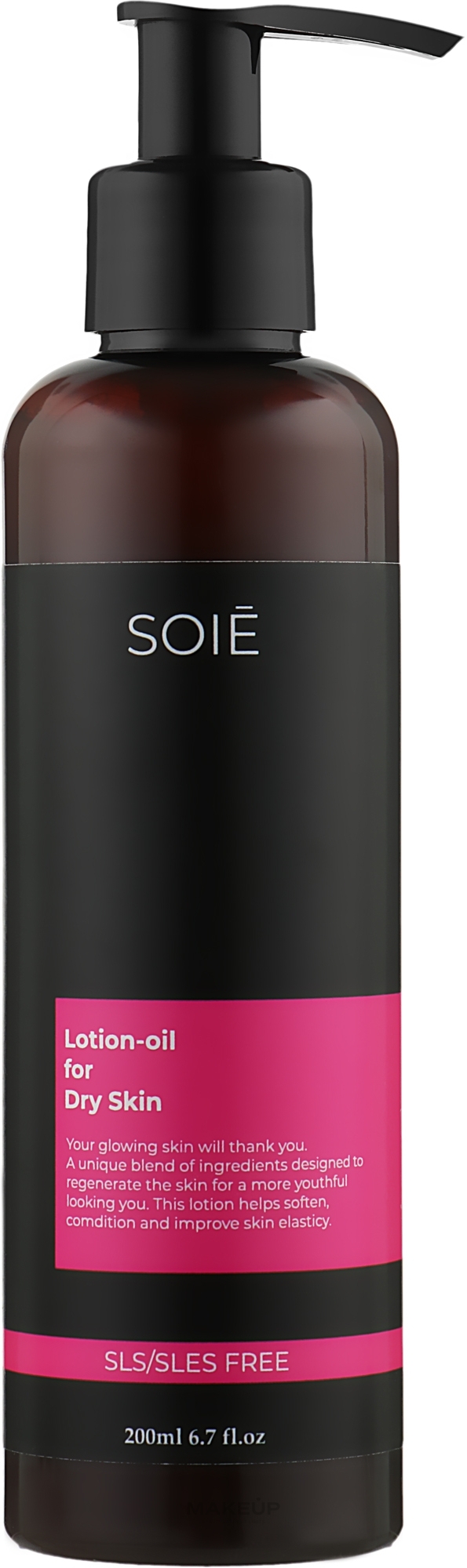 РОЗПРОДАЖ Лосьйон-тонік для обличчя з вираженим заспокійливим ефектом - Soie For Dry Skin Lotion-Oil * — фото 200ml