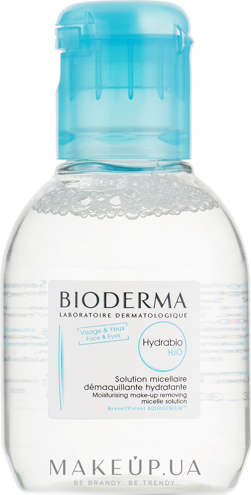 Увлажняющий мицеллярный раствор - Bioderma Hydrabio H2O Micelle Solution — фото 100ml