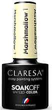 Гель-лак для нігтів - Claresa Marshmallow Soak Off UV/LED Color — фото N1