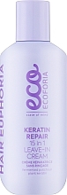 Крем для волос - Ecoforia Hair Euphoria Keratin Repair 15 in 1 — фото N1