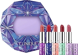 Парфумерія, косметика Набір, 5 продуктів - Clinique Plenty Of Pop Lipstick