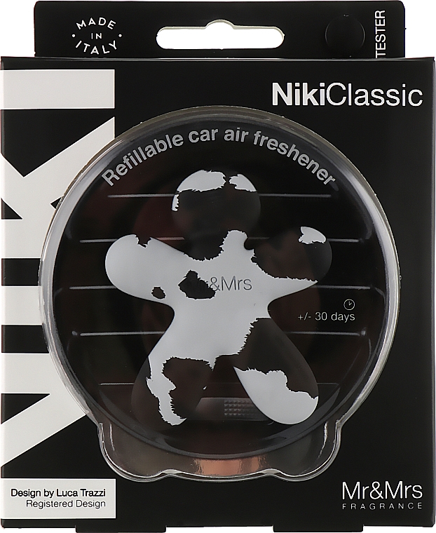 Ароматизатор для авто - Mr&Mrs Niki Bergamot & Iris White&Black Camouflage — фото N1
