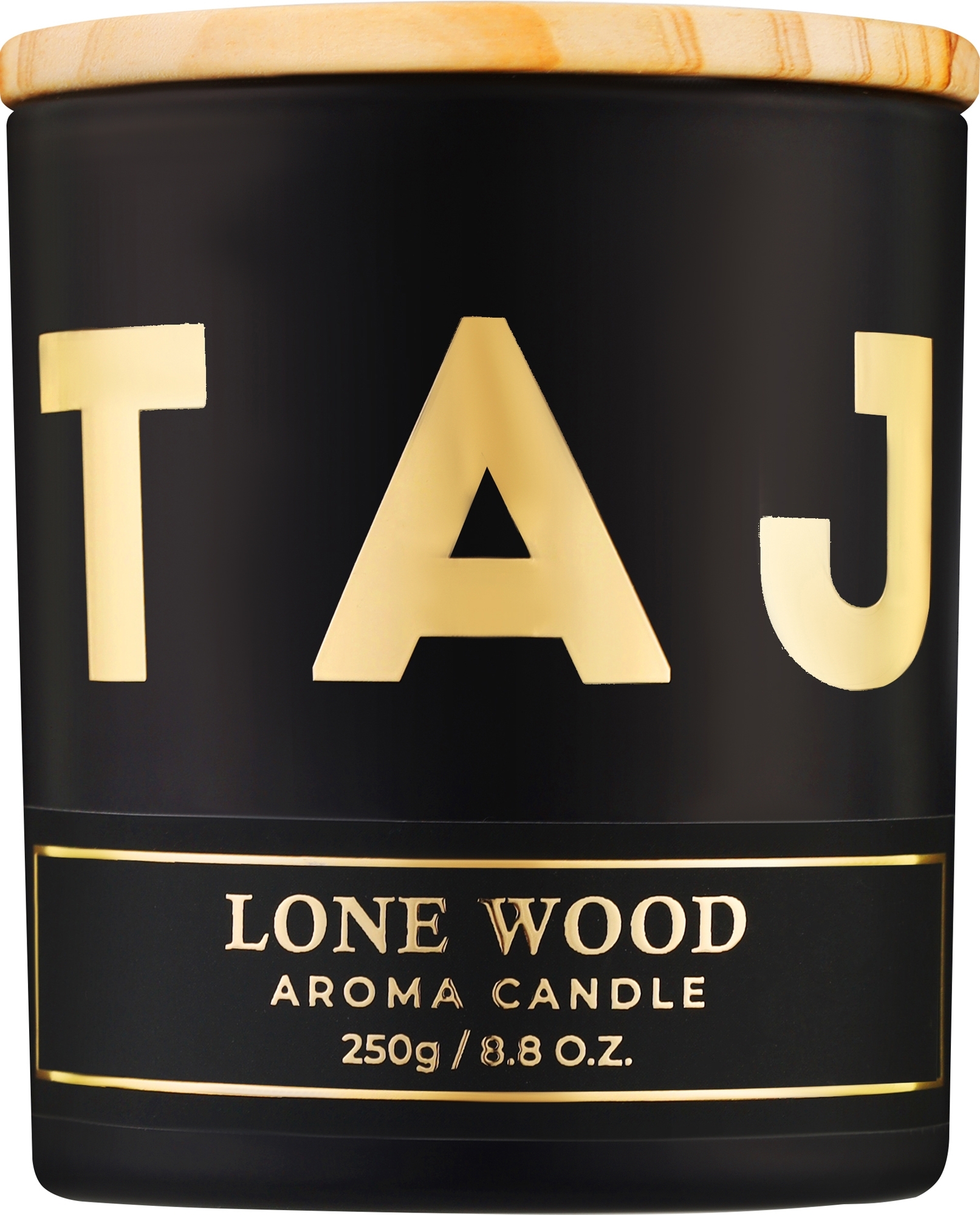 Ароматическая свеча "Lone Wood" - Taj Max Aroma Candle — фото 250g