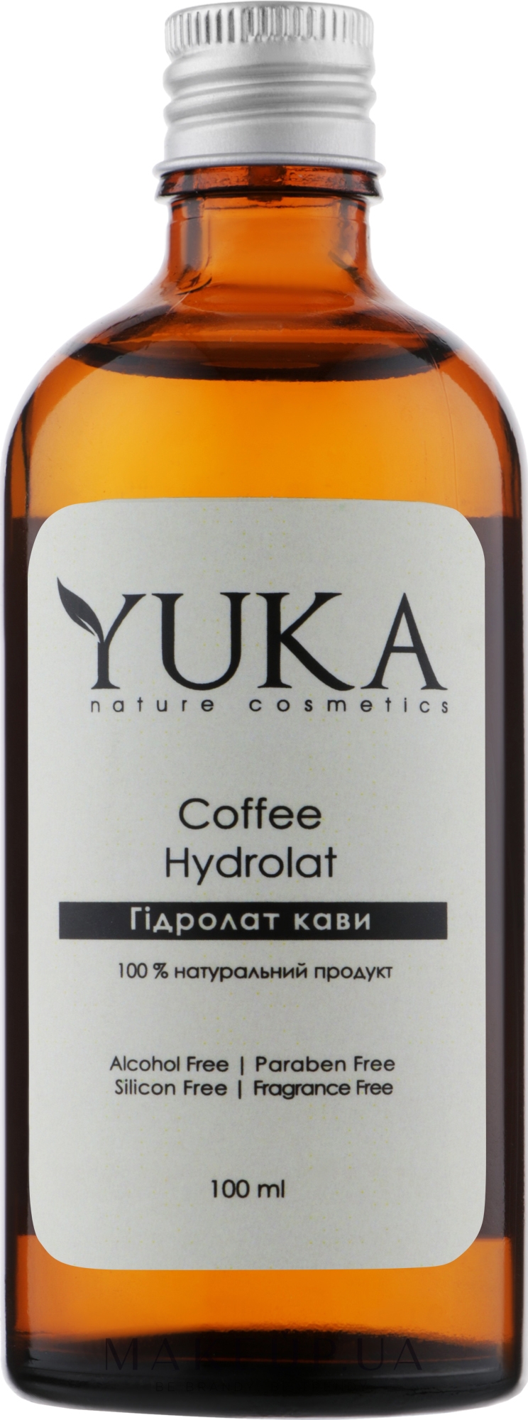 Гідролат кави - Yuka Hydrolat Coffee — фото 100ml