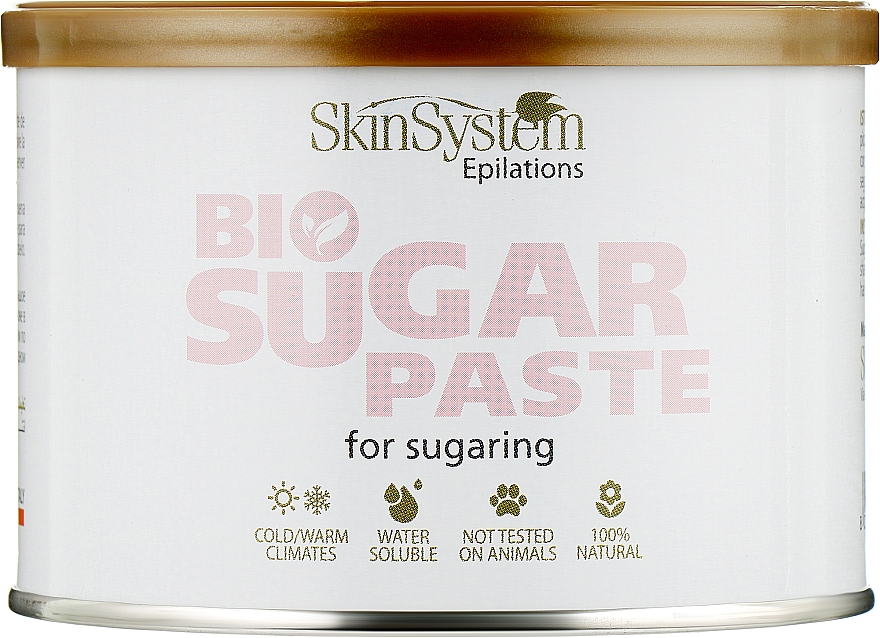Сахарная паста для депиляции, плотная, без разогрева - Skin System Bio Sugar Paste Strong