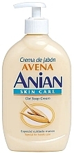 Парфумерія, косметика Рідке крем-мило для рук "Овес" - Anian Skin Care Oat Soap Cream