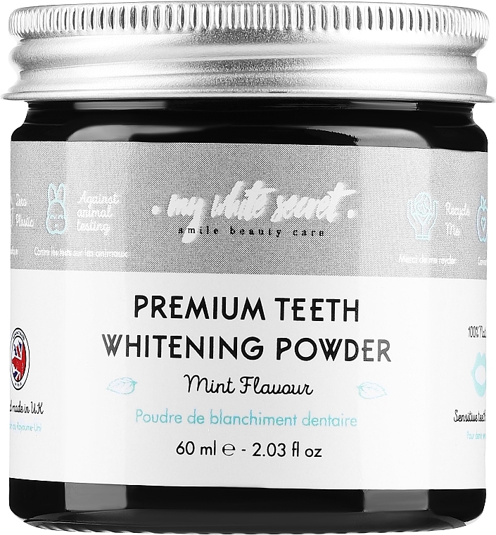 Відбілювальний зубний порошок - My White Secret Whitening Powder — фото N2