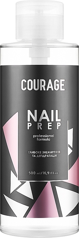 Обезжириватель для ногтей - Courage Nail Prep — фото N1