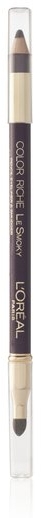 L'Oreal Colour Riche Le Smoky Pencil Eyeliner & Smudger - Олівець для очей — фото N1
