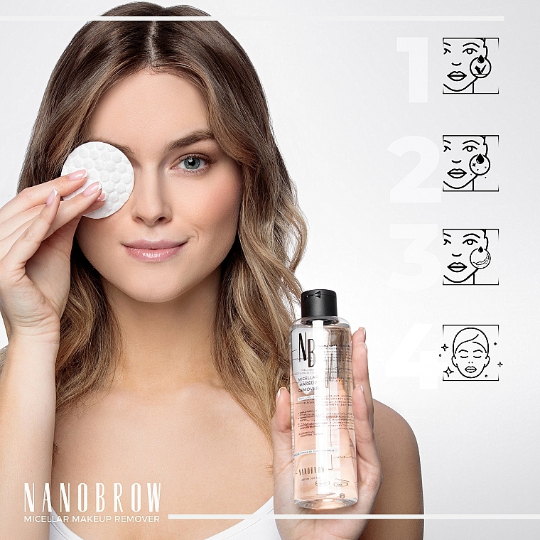 Мицеллярное средство для снятия макияжа - Nanobrow Micellar Makeup Remover — фото N5