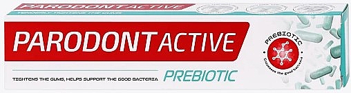 Зубна паста з активними пребіотиками - Astera Parodont Active Prebiotic Toothpaste — фото N1