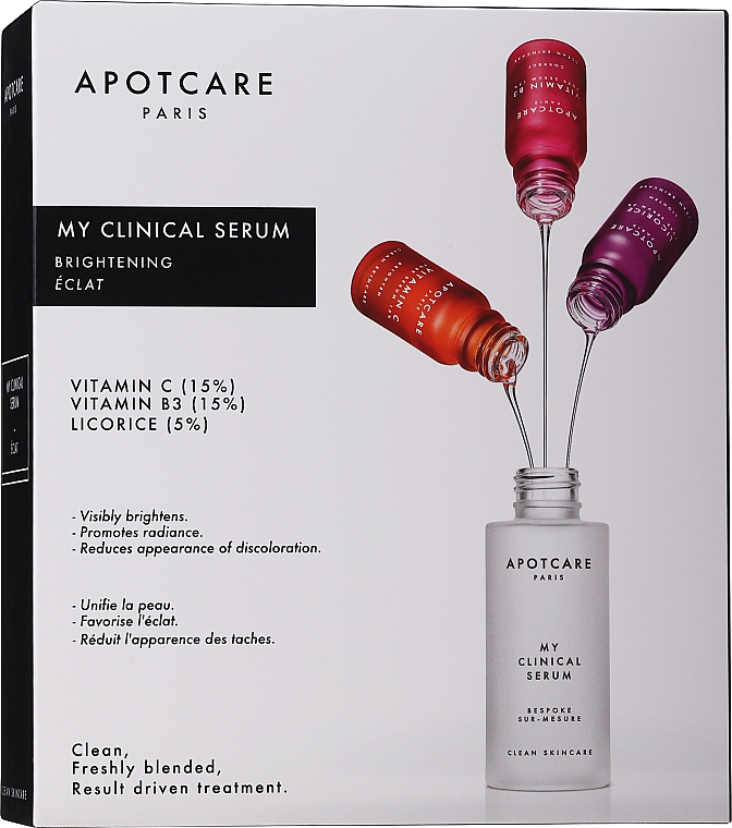 Осветляющая сыворотка для лица - Apot.Care My Clinical Serum Brightening — фото N1