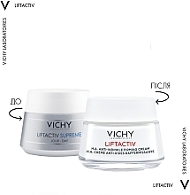 Розгладжувальний крем з гіалуроновою кислотою для корекції зморщок, для сухої шкіри обличчя - Vichy Liftactiv  — фото N3