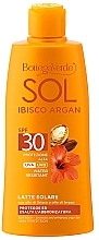 Духи, Парфюмерия, косметика Солнцезащитный лосьон для тела - Bottega Verde Sol Hibiscus & Argan Sun Lotion SPF30