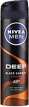 Парфумерія, косметика Дезодорант-спрей для чоловіків - NIVEA MEN Deep Black Carbon Espresso Anti-Perspirant