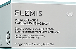 УЦЕНКА Бальзам для умывания про-коллаген без аромата - Elemis Pro-Collagen Naked Cleansing Balm * — фото N2